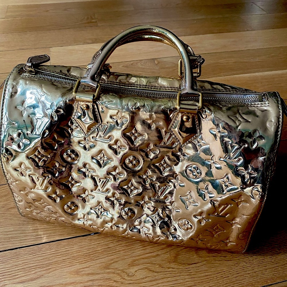 LV Miroir Speedy Gold